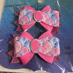 Tutu Girl Magic Hair-bow 2 pc